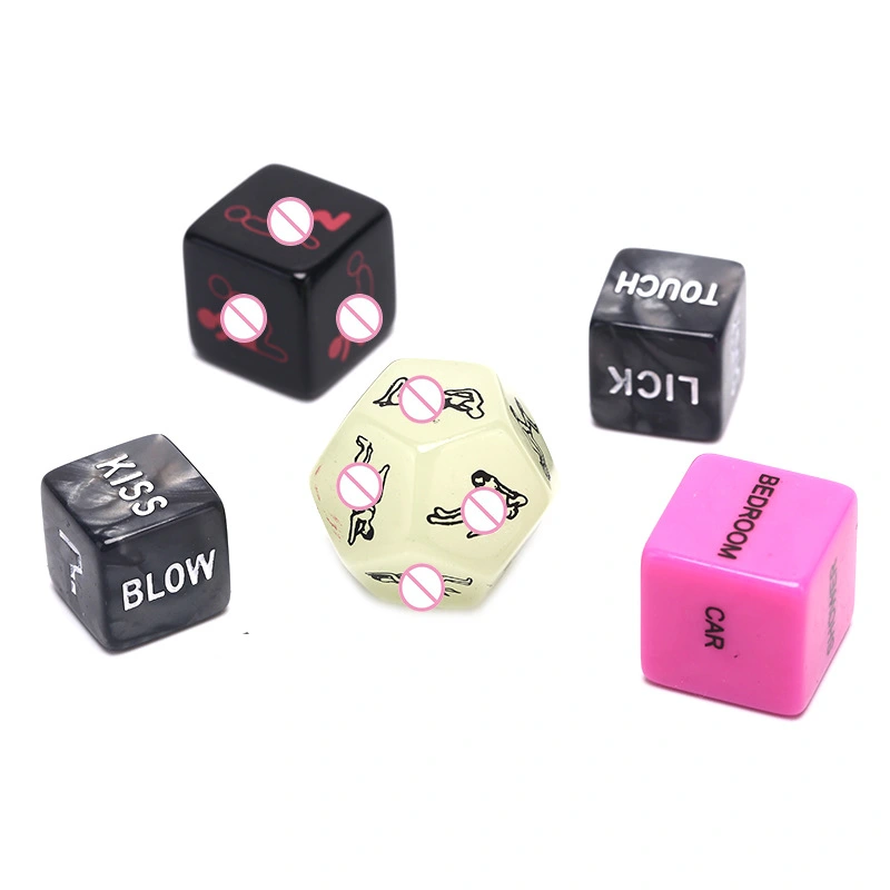 5pcs Sex Dice Fun Adult Erotic Love Sexy Posture Couple Lovers Humour Game Toy Novelty Party Gift 24BD