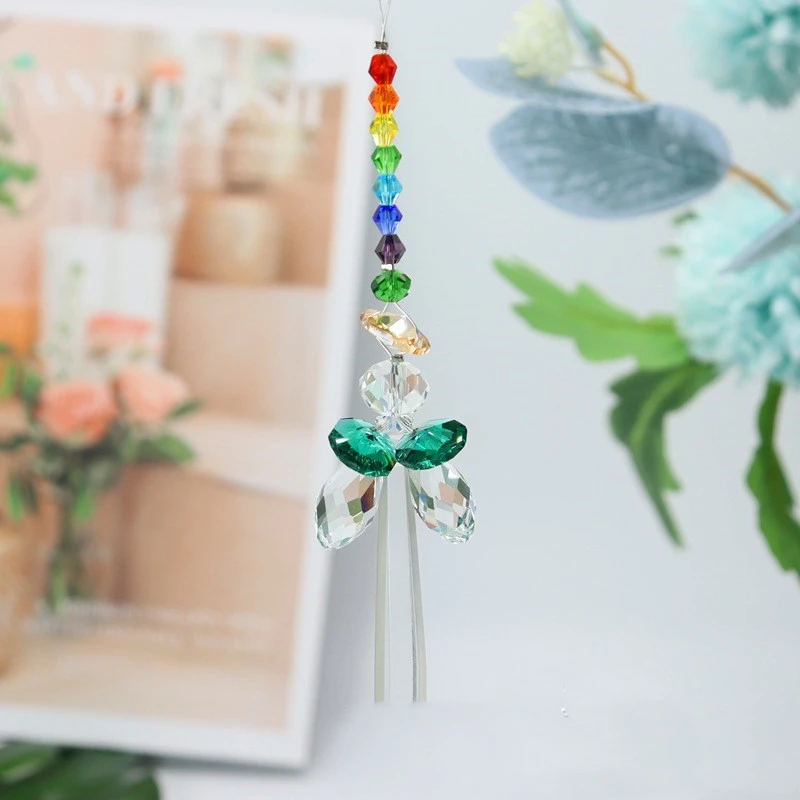 Crystal Angel Pendant Light Catching Creative Home Decoration