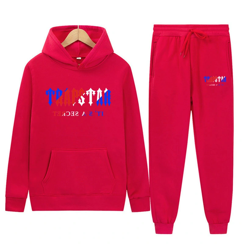 New Men's And Women's Hoodies Suit Brushed Hoody Leisure Sports Two-piece Couple Suit