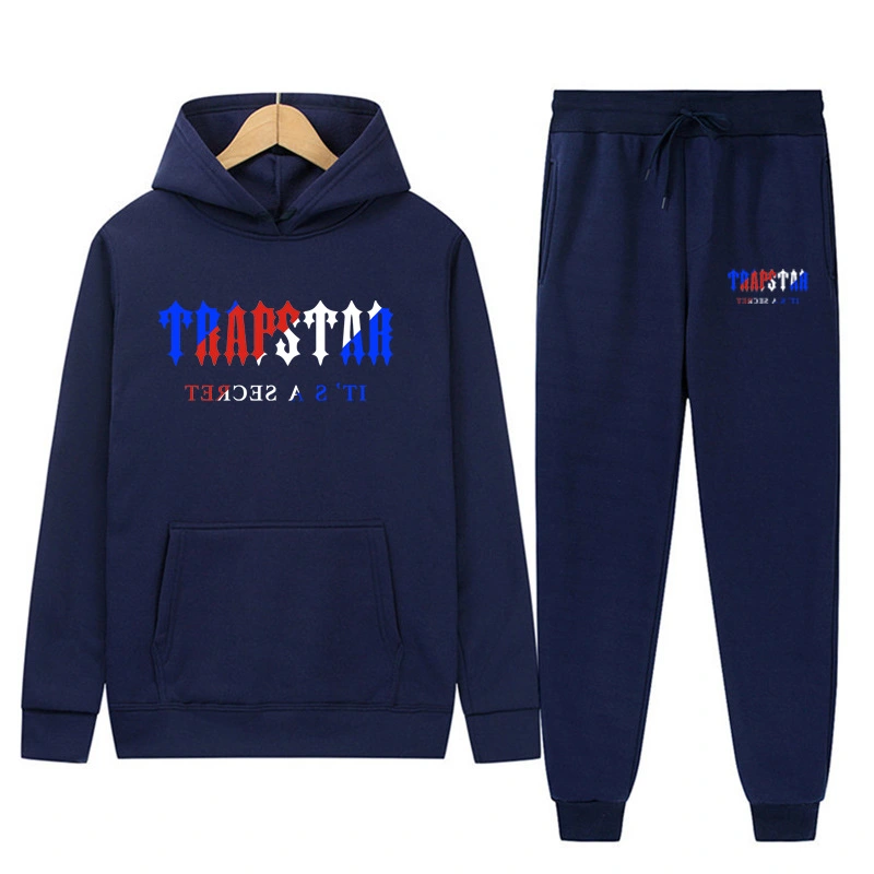 New Men's And Women's Hoodies Suit Brushed Hoody Leisure Sports Two-piece Couple Suit