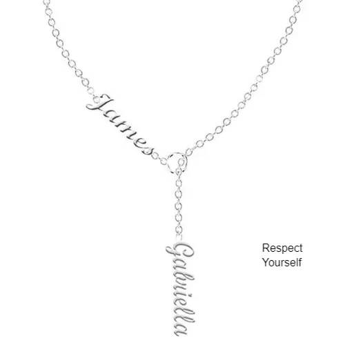 MCRY Jewelry Respect Yourself Y Necklace