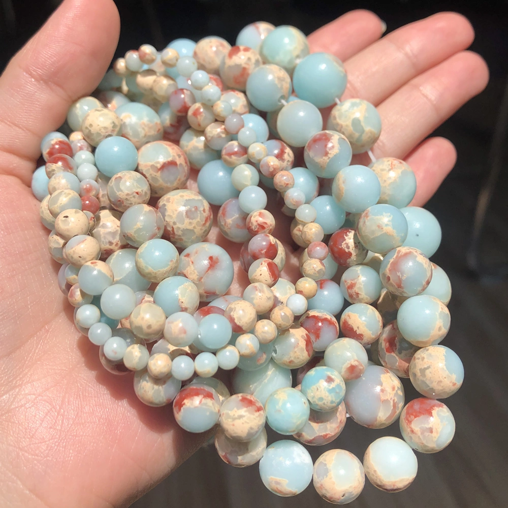 Snakeskin Loose Beads Shoushan Stone Color Balls