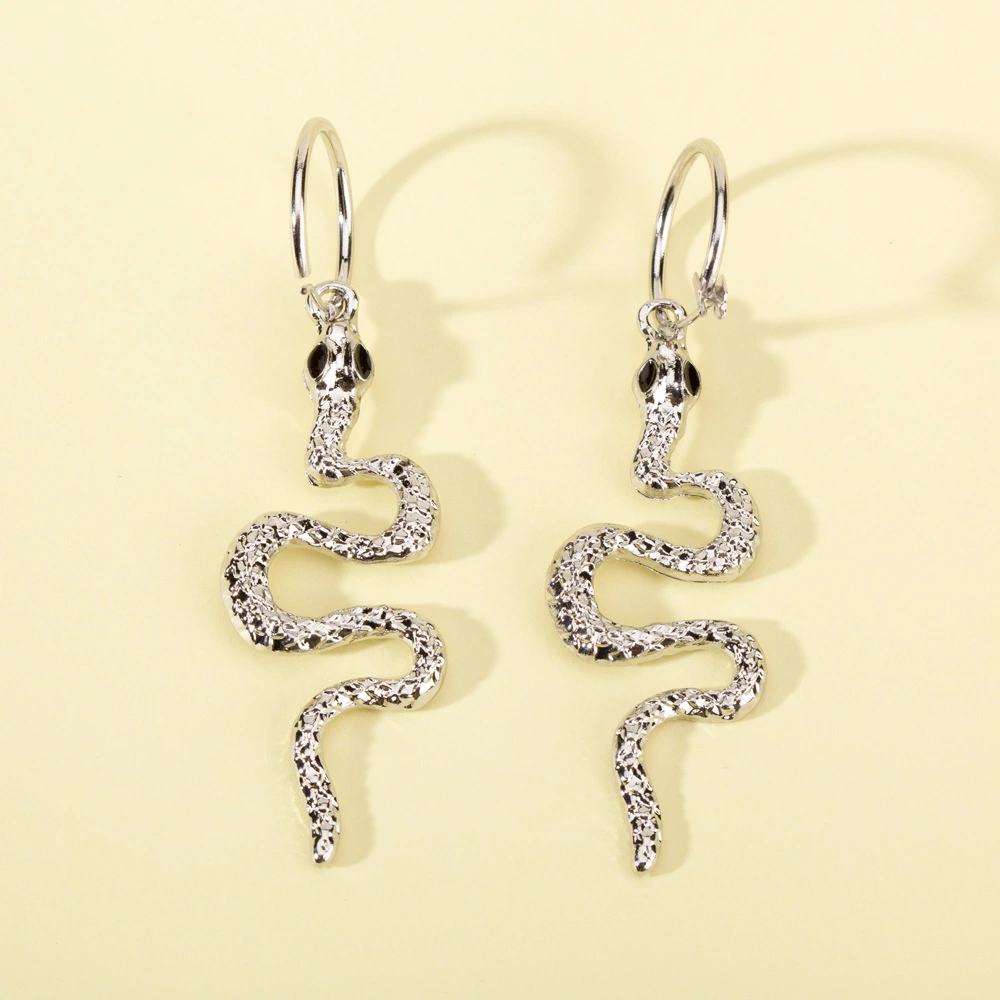 Women's Vintage Personality Snake Element Earrings