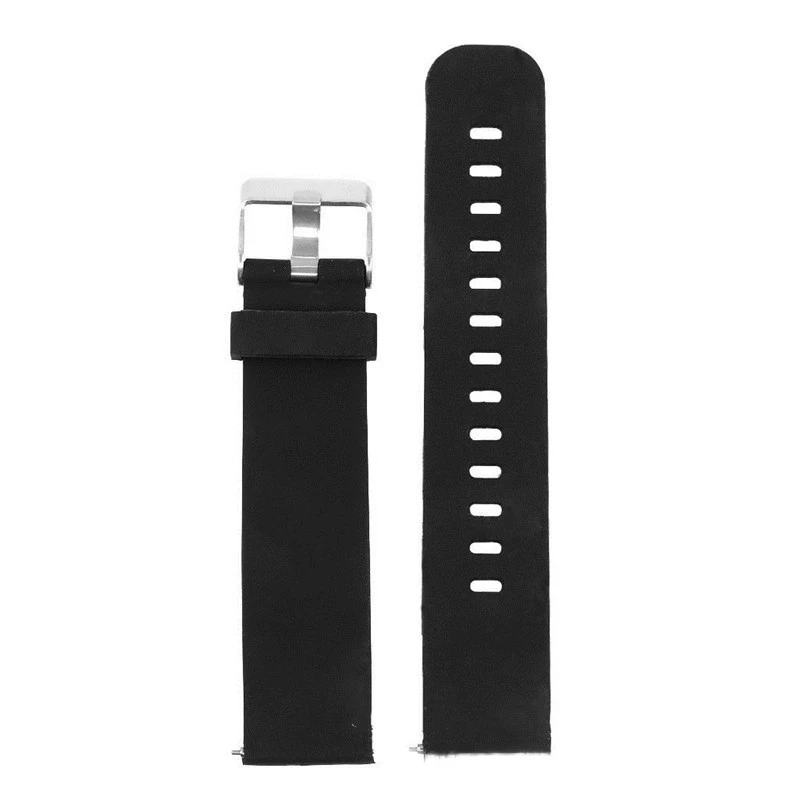 22mm Solid Color Silicone Strap