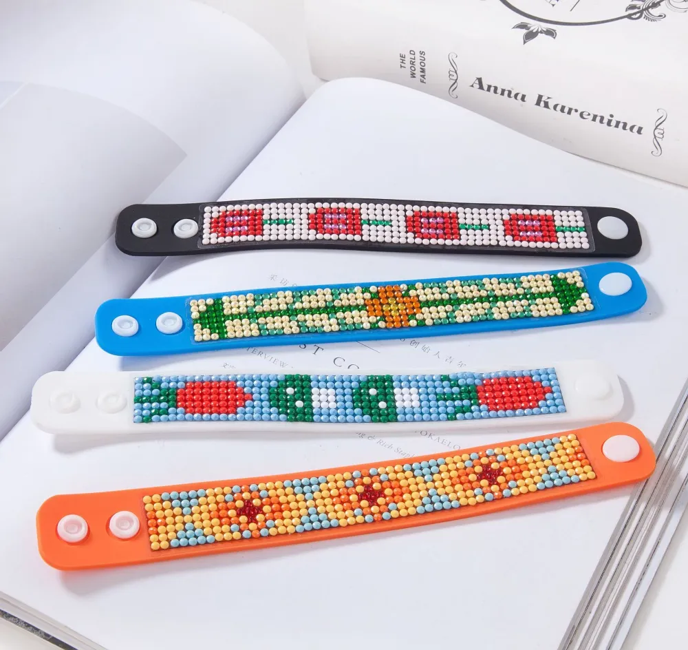 DIY Children's Bracelet Decoration With Toy Point Drill Silicone