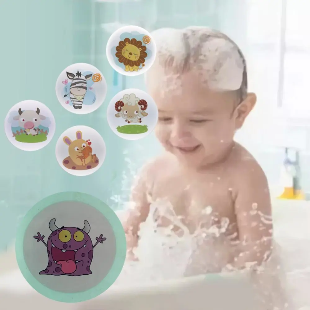 Cartoon Temperature Color Change Sticker Children's Urinal