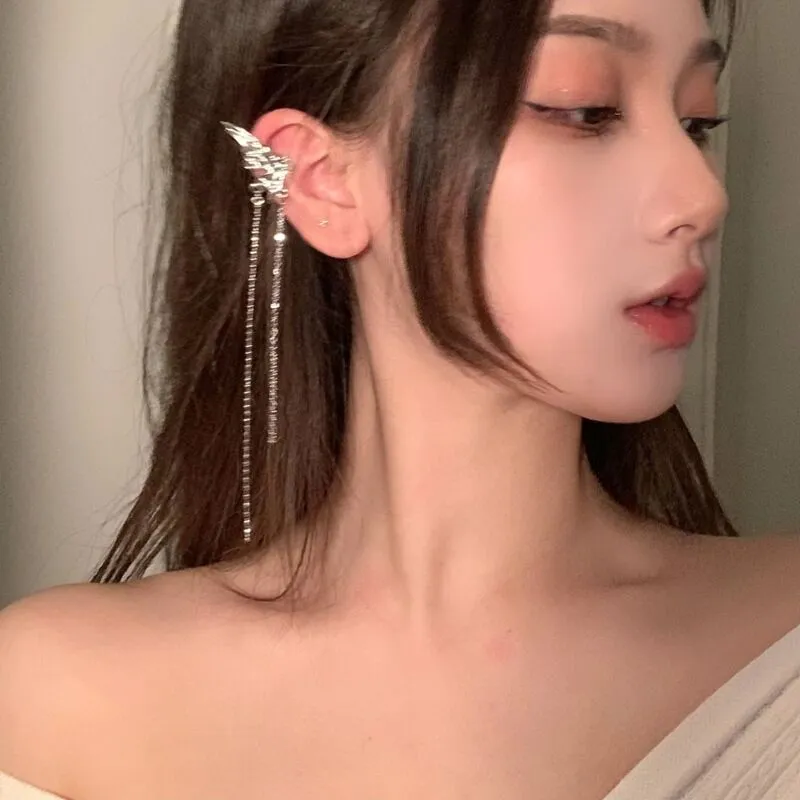 Super Fairy Elf Butterfly Ear Clip Women's Fashion Wings