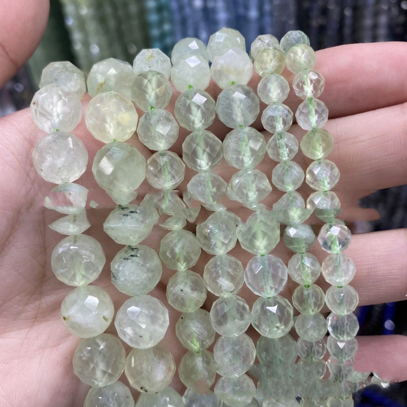 Grape Stone Faceted Loose Bead Jewelry Accessories