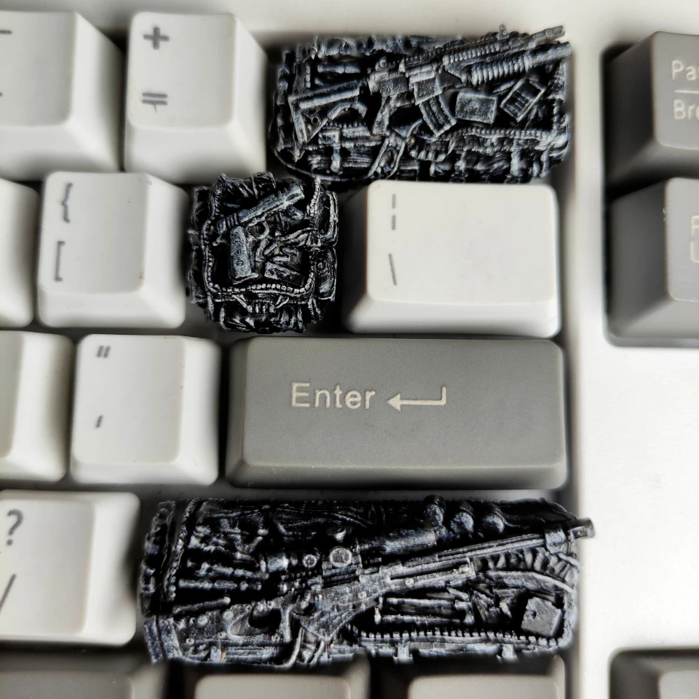 Fashion Personality Mechanical Keyboard Resin Keycaps