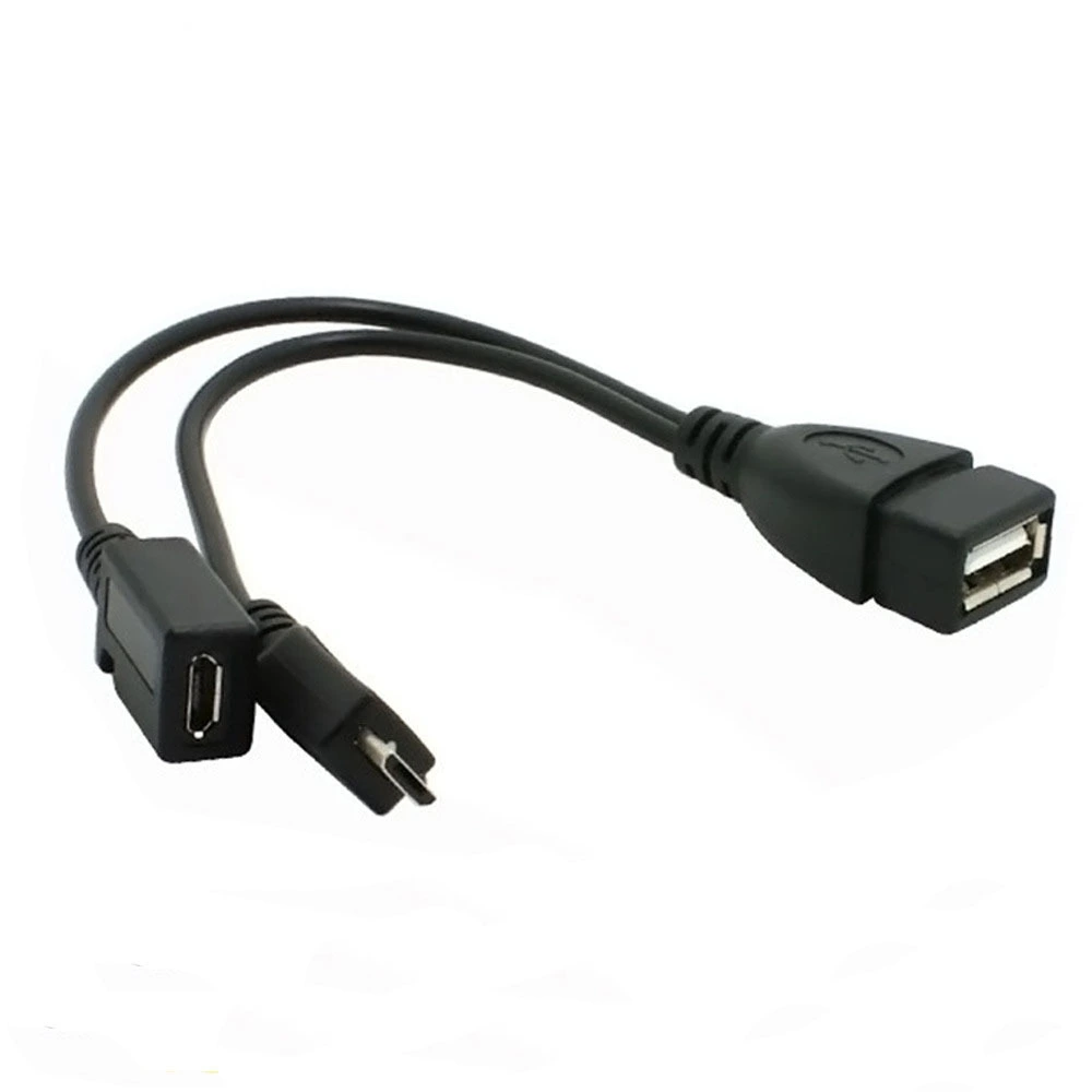 Micro USB HOST OTG With Power Supply Tablet Computer Mobile Phone External U Disk