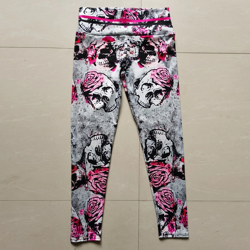 Yoga Clothing Sports Fitness Jacquard High Waist Peach Hip Lift