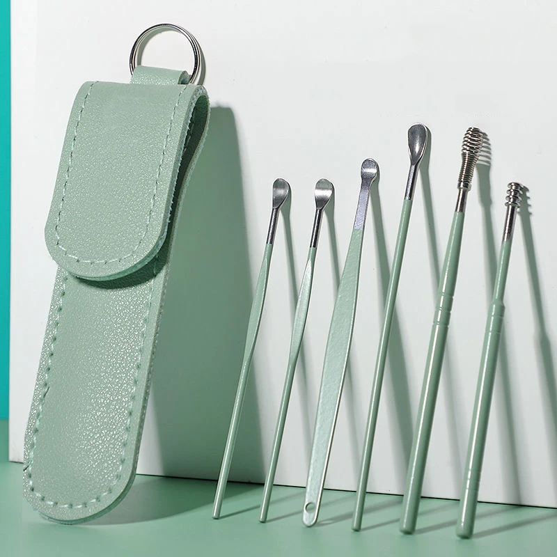Ear Pick New Stainless Steel Ear Digging Suit