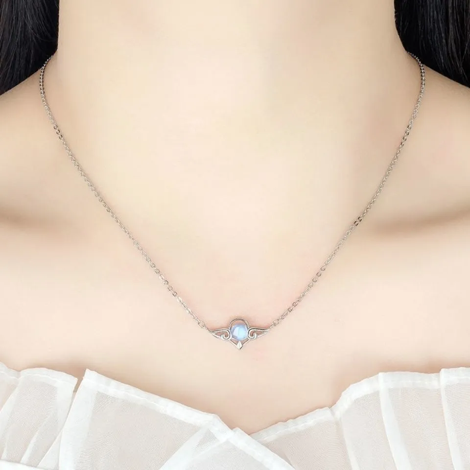 Simple Ins Devil Angel Necklace Fashion Gift