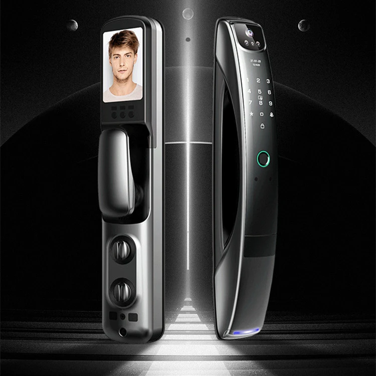 Fully Automatic Fingerprint Lock 3D Face Recognition Smart Password Lock