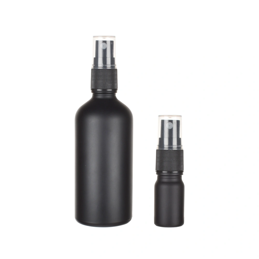 Essential Oil Spray Bottled Black Glass Portable Ultra-fine Mist