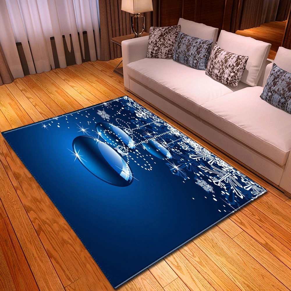 Christmas Living Room Floor Mat Bedroom Dining Room Carpet