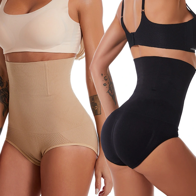 Large Size Seamless Belly Pants Postpartum Hip Lifter Body Sculpting