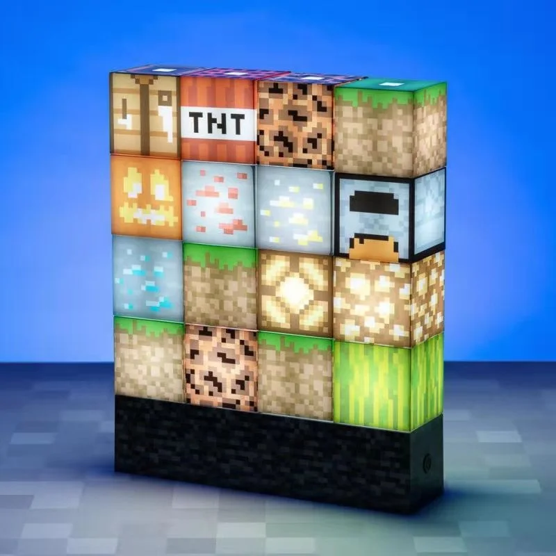 Custom Stitching Lamp Novelty Square Building Block