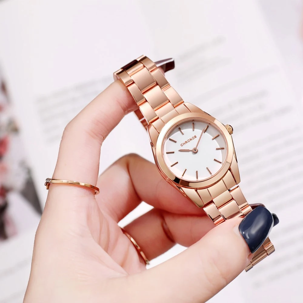 Waterproof Temperament Ladies Watch Fashion Simple Big Brand Quartz Women's Watch