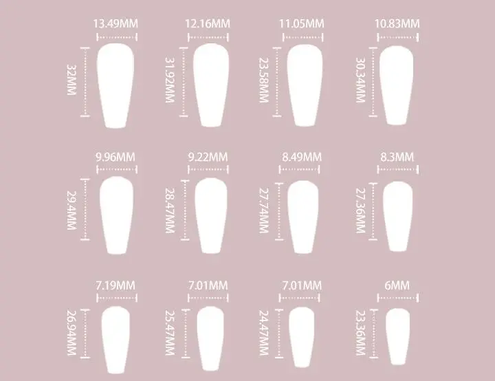 Nail Art Love Nail Patch Six-pointed Star Removable Nail Tip