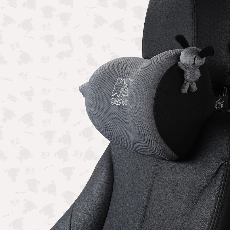 Space Cotton Car Headrest Lumbar Cushion