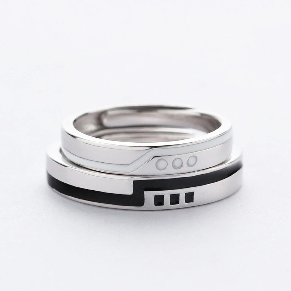 Platform Couple Ring Male And Female Long Distance Relationship