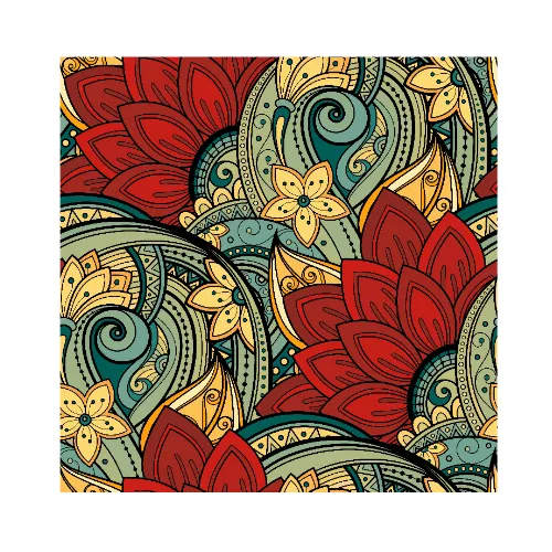 Floral colorful pattern