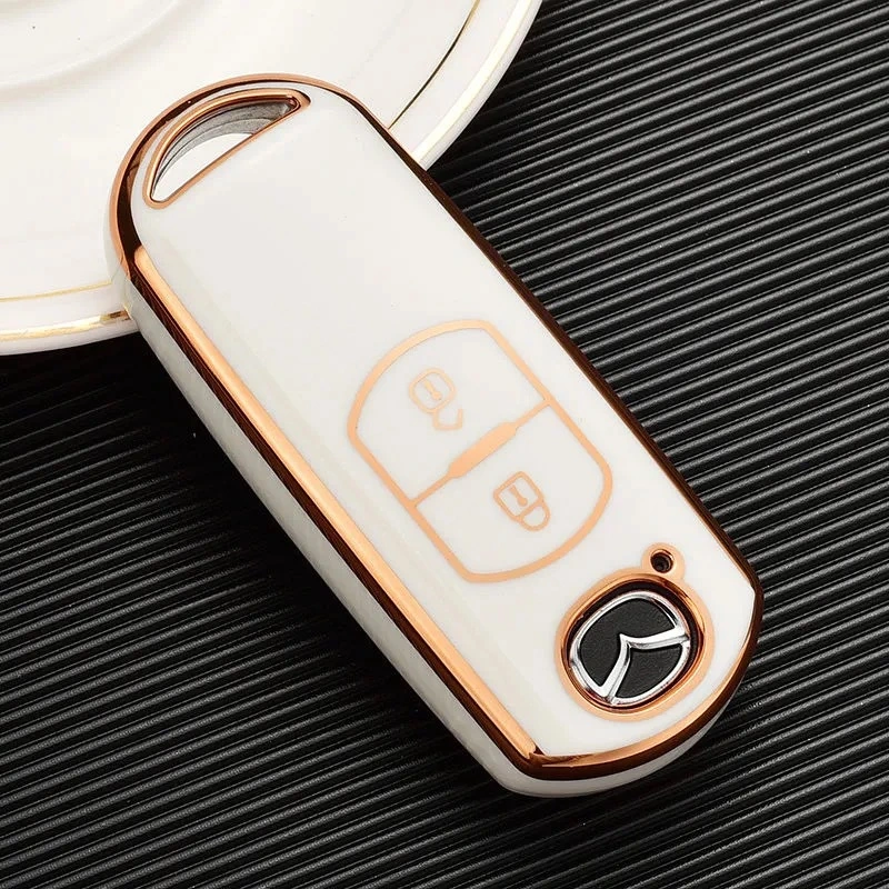 Applicable To Mazda 3 Onksela Key Cover CX5 Atz CX4CX-8 All-inclusive Car Protective Shell Female Button