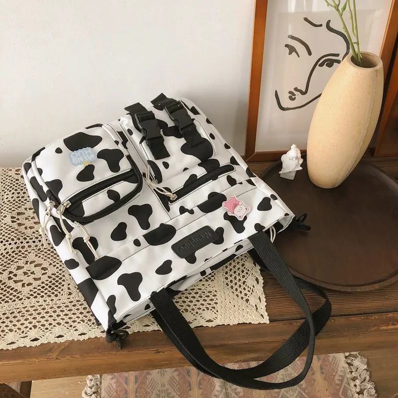 Women's All-match Large Capacity Canvas Bag Messenger