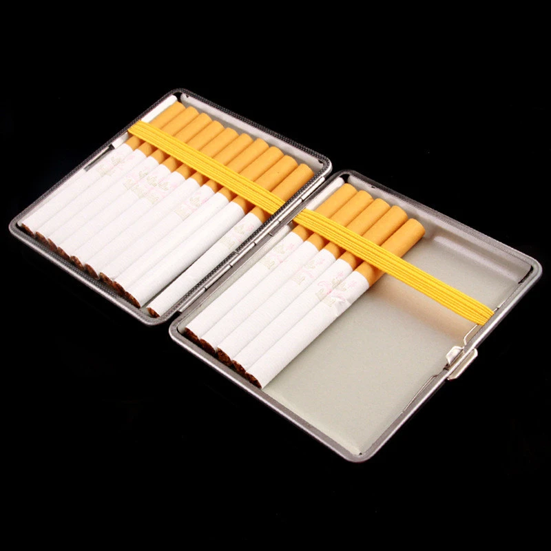 Leather Personalized Creative Rubber Band Cigarette Case