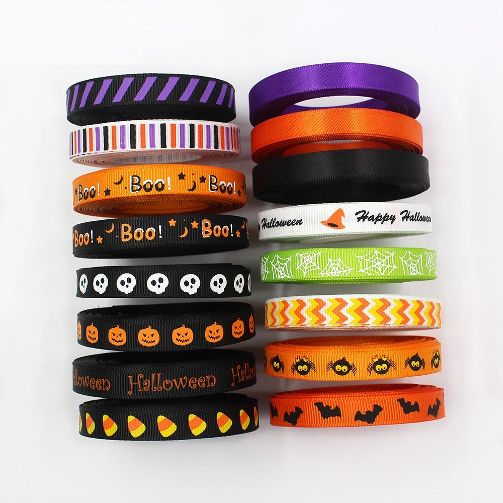 Halloween Handmade DIY Heat Transfer Ribbon Ribbon