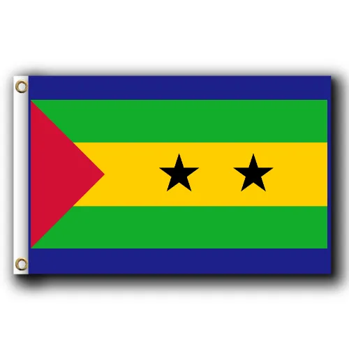 Drapeau de Sao Tomé-et-Principe