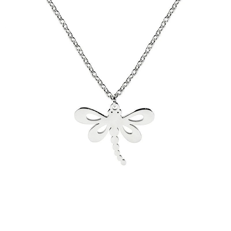 Creative Simple Ladies Animal Dragonfly Necklace