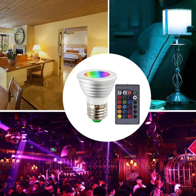 Home Simple Colorful Remote Control Spotlight