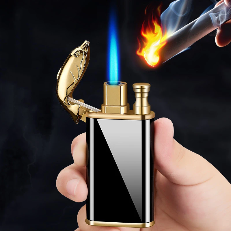 Creative Double Fire Lighter Windproof And Inflatable