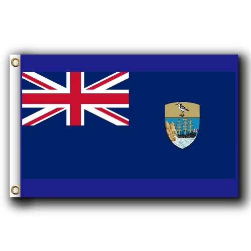 Drapeau de Sainte-Hélène, Ascension et Tristan da Cunha