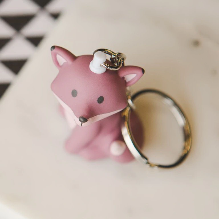 New Style Creative Rabbit Fox Keychain