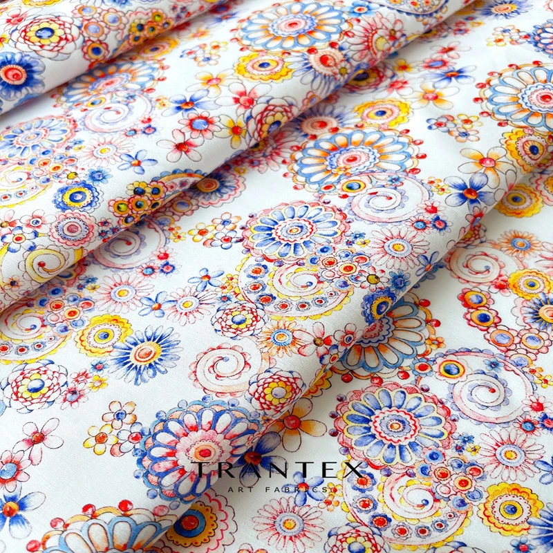 Small Skirt Pure Cotton Cotton Fabric Diy Handmade Floral