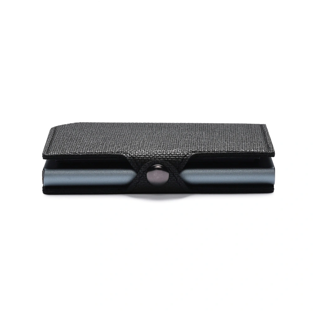 Men's Fashion Automatic Flip Card Wallet