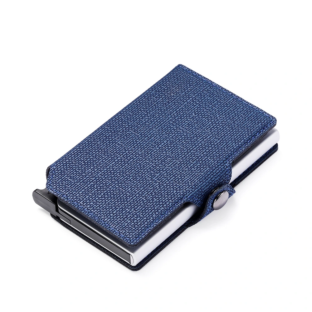 Men's Fashion Automatic Flip Card Wallet