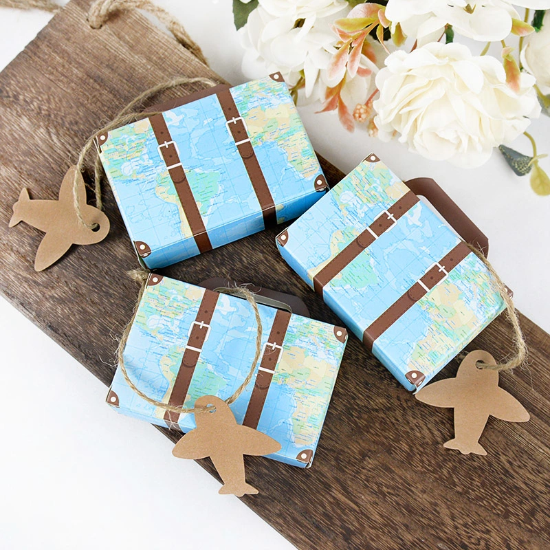 Creative Suitcase Wedding Candy Box Candy