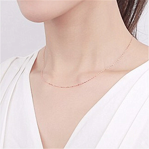 Female Rose Gold Korean Version Chain Snake Bone Chain