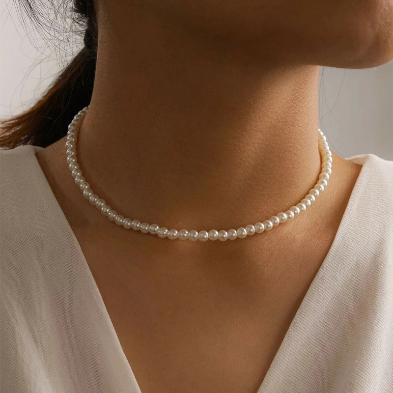 Ladies Super Fairy Pearl Clavicle Necklace