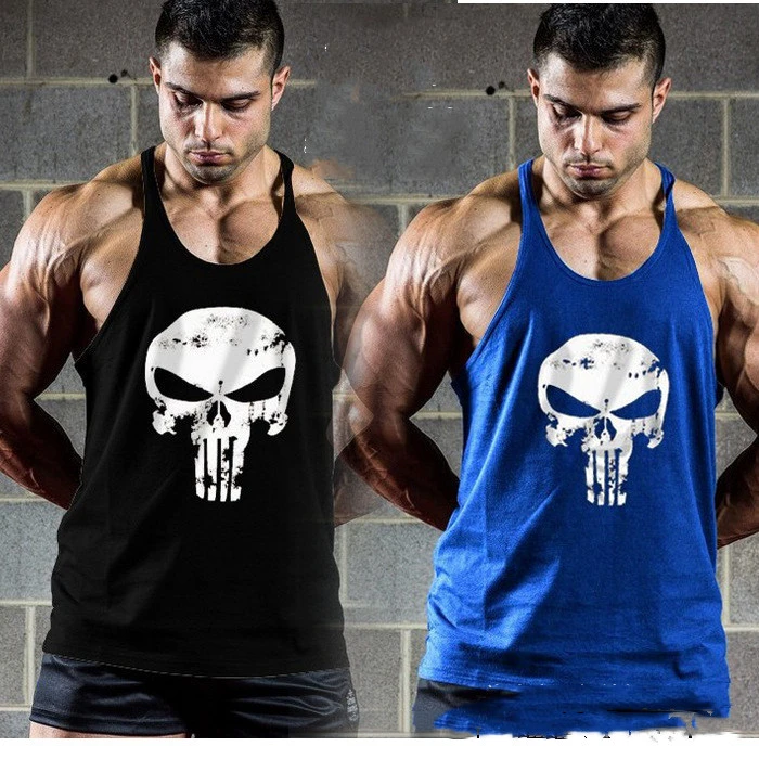 Plus Size Men's Cotton Vest Bodybuilding Clothing
