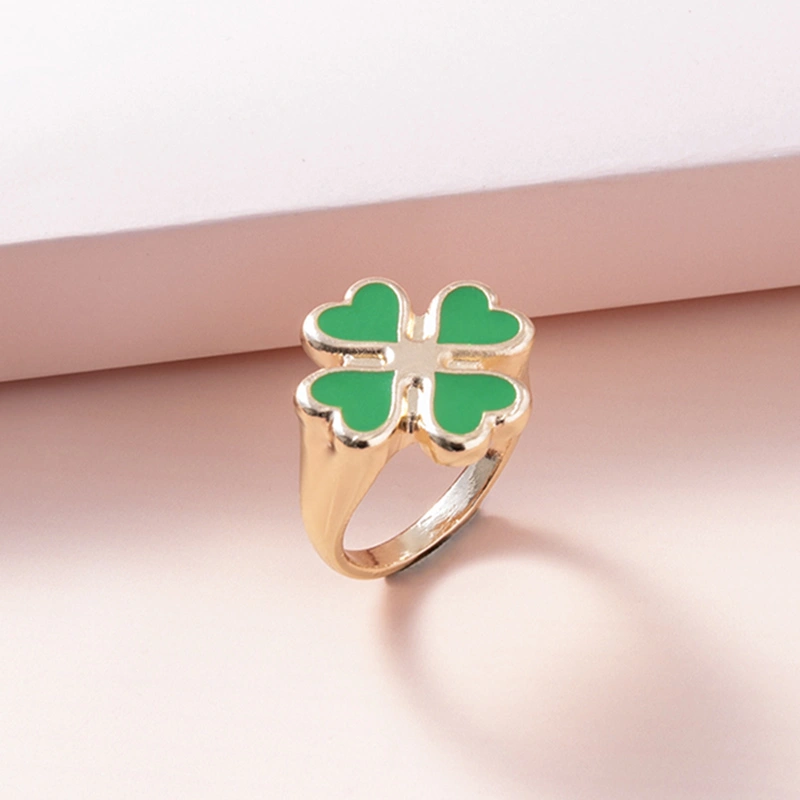 Four Leaf Clover Rings For Women Men