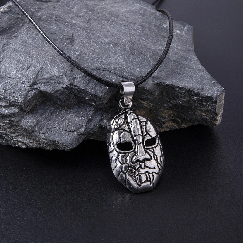 Anime JOJOS Bizarre Adventure Stone Ghost Mask Necklace