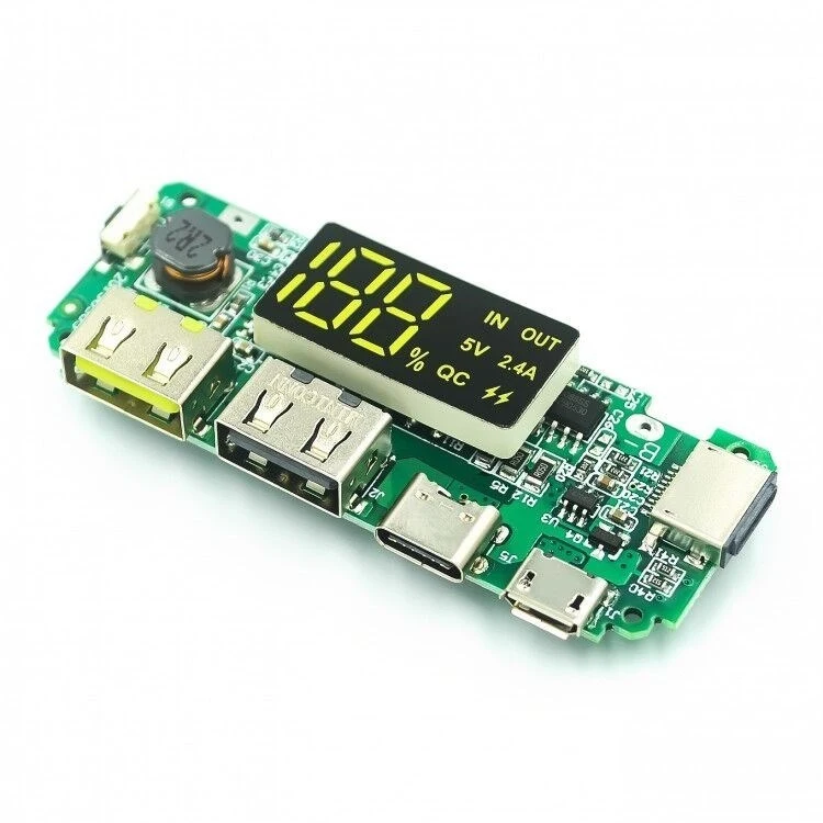 Lithium Battery Digital Display Charging Module