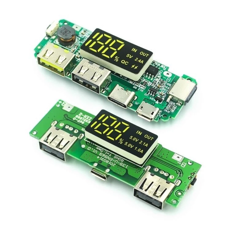 Lithium Battery Digital Display Charging Module