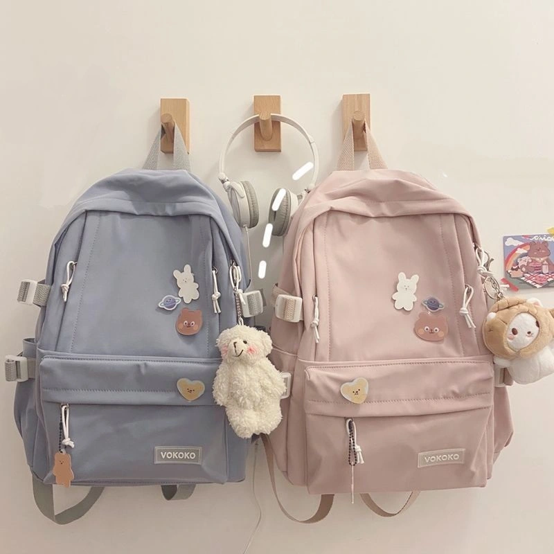 Harajuku Ulzzang Large Capacity Wild Backpack Ins Wind Backpack