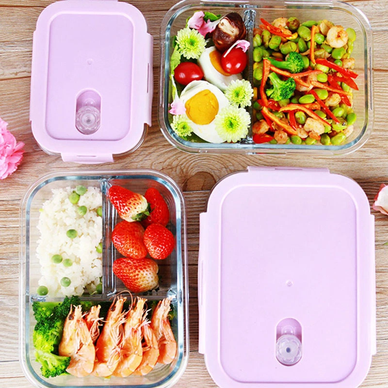 Microwaveable Glass Lunch Box For Office Workers